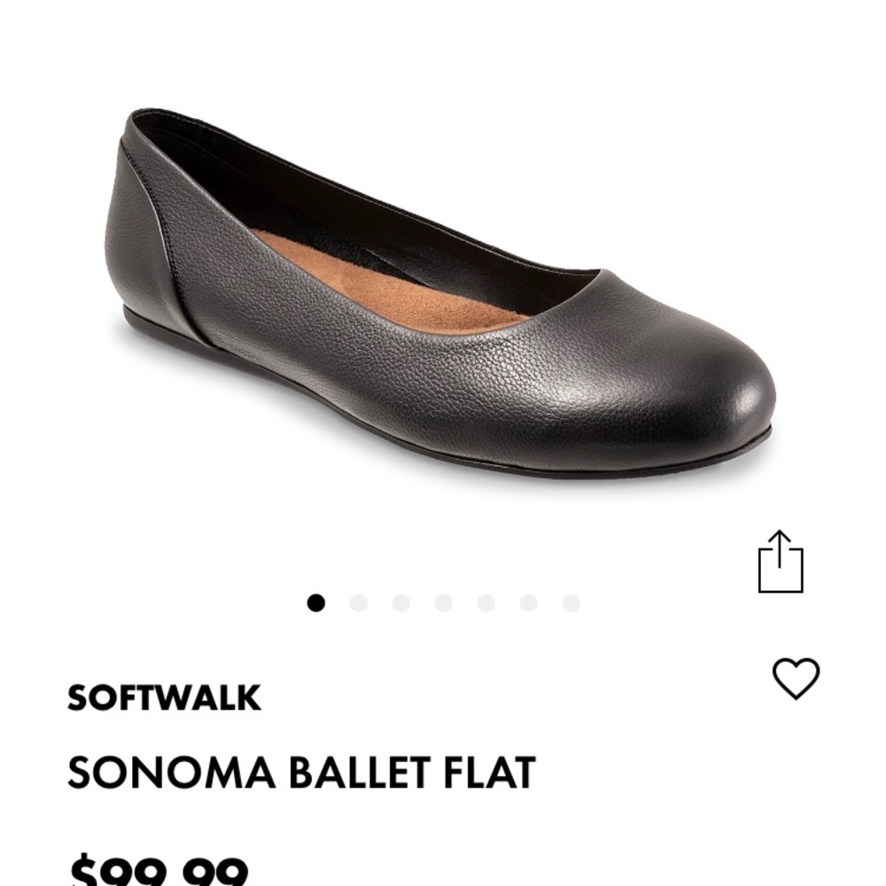 Softwalk Sonoma Ballet Flats size 10.5